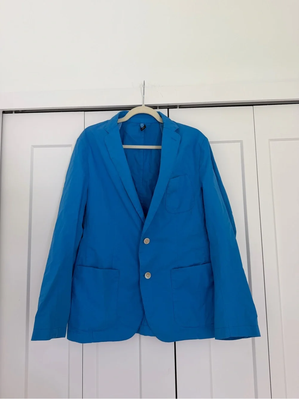 Hugo Boss Blue Regular Fit Blazer